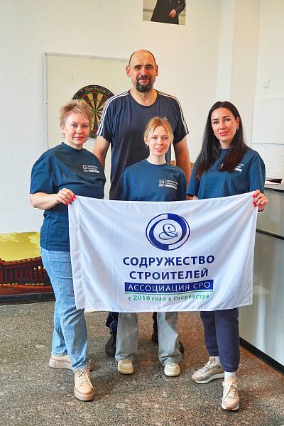 На Спартакиаде строителей по триатлону команда Ассоциации в пятерке лучших!